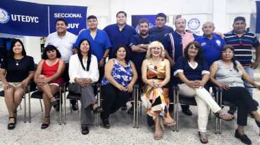 UTEDYC Jujuy saludó a la comunidad del gremio en su día y reafirmó su "lucha diaria por un trabajo digno"