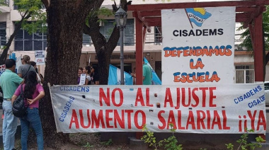CISADEMS reclamó un piso salarial de $1.300.000 para la docencia de Santiago del Estero