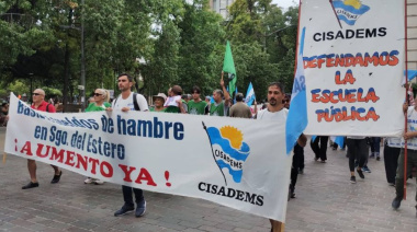 CISADEMS convocó a marchar “por un salario que supere la canasta familiar”