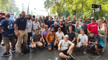 Maquinistas Navales resaltó la “unidad y compromiso” de los trabajadores contra la reforma laboral