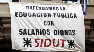 SIDUT se sumó al paro nacional universitario: "La educación no se vende, se defiende"
