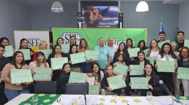 El SEF La Plata convocó a la entrega de certificados del Curso en Gestión de Farmacia 2025