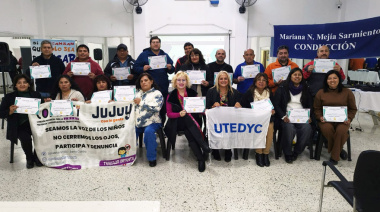Utedyc Jujuy brindó capacitación contra el trabajo infantil: “Seamos la voz de los niños”