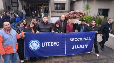 UTEDYC Jujuy acompañó la reinauguración del Hotel Serranía en Córdoba
