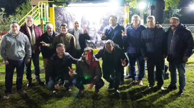 El SEF La Plata inauguró una plaza de juegos en homenaje a Juan José Mussi