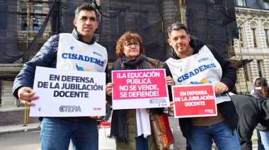 CISADEMS marchó en Buenos Aires por educación, salarios y jubilaciones