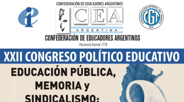 La CEA convoca a debatir educación pública, memoria, sindicalismo y democracia