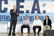 La CEA inició su Congreso con el reclamo por mayor financiamiento para la educación pública