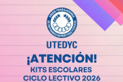 UTEDYC Jujuy convocó a afiliados y afiliadas a inscribirse para los kits escolares 2026