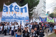 ATEN marchó en Neuquén “en defensa de la educación y la Universidad Pública”