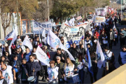 ATEN se movilizó “en defensa de los recursos naturales y la soberanía”