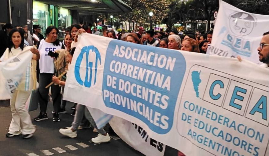 ACDP reafirmó reclamos docentes y acompañamiento a la clase trabajadora